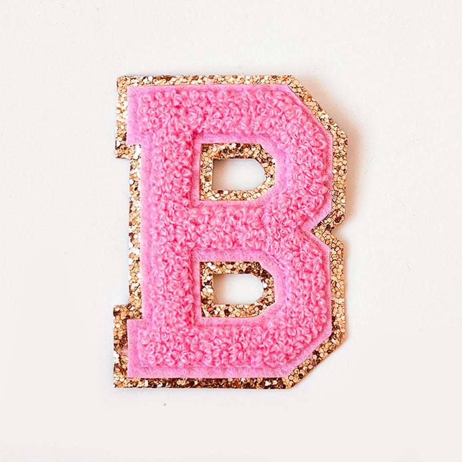 Glitzer Buchstaben Flamingo