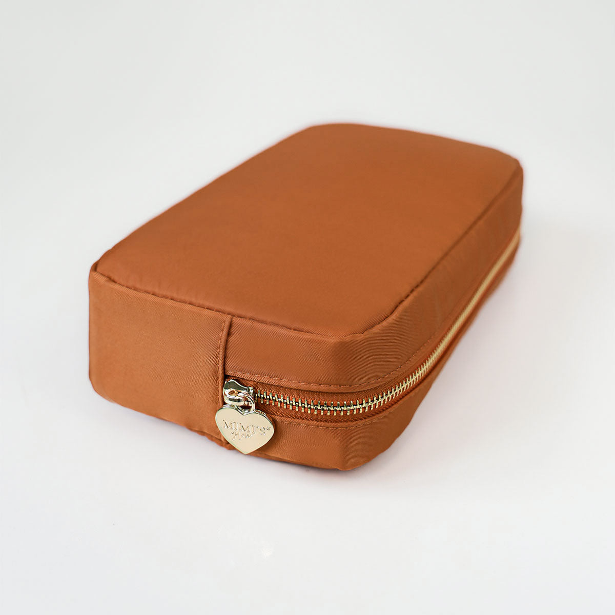 Belle Make-Up Tasche Caramel Braun
