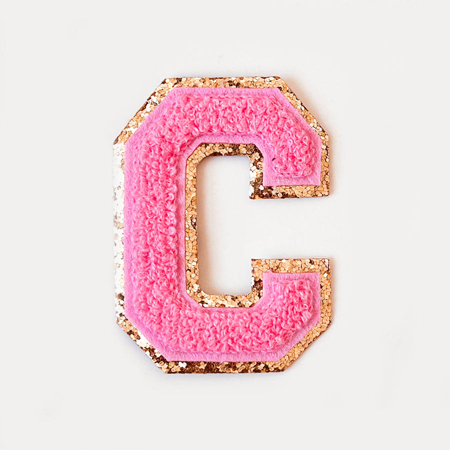 Glitzer Buchstaben Flamingo