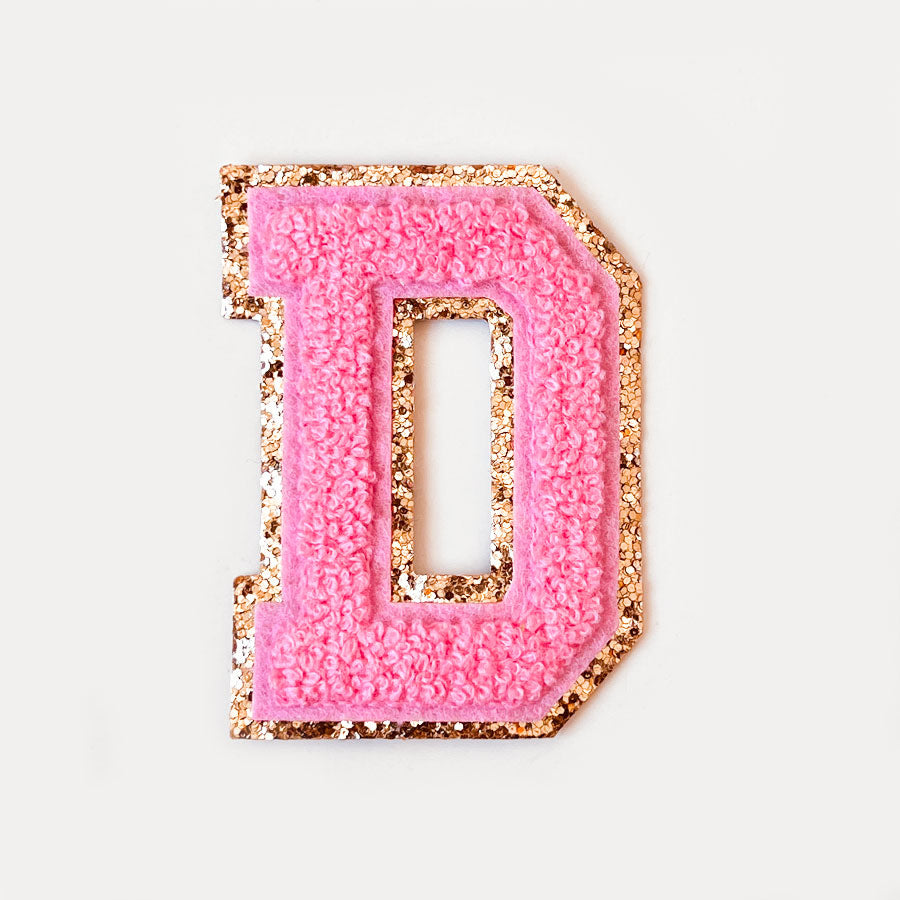 Glitzer Buchstaben Flamingo