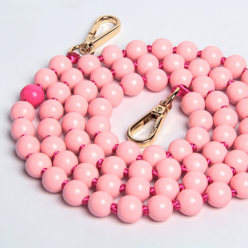 Handykette Holzperlen Flamingo