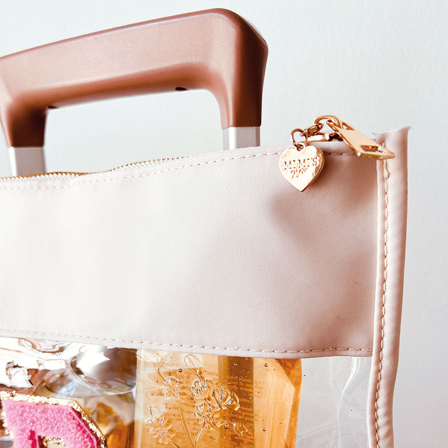 Hochwertiger transparenter Kosmetikbeutel, Organizer Tasche, Handy Tasche oder Ausweistasche Luxus