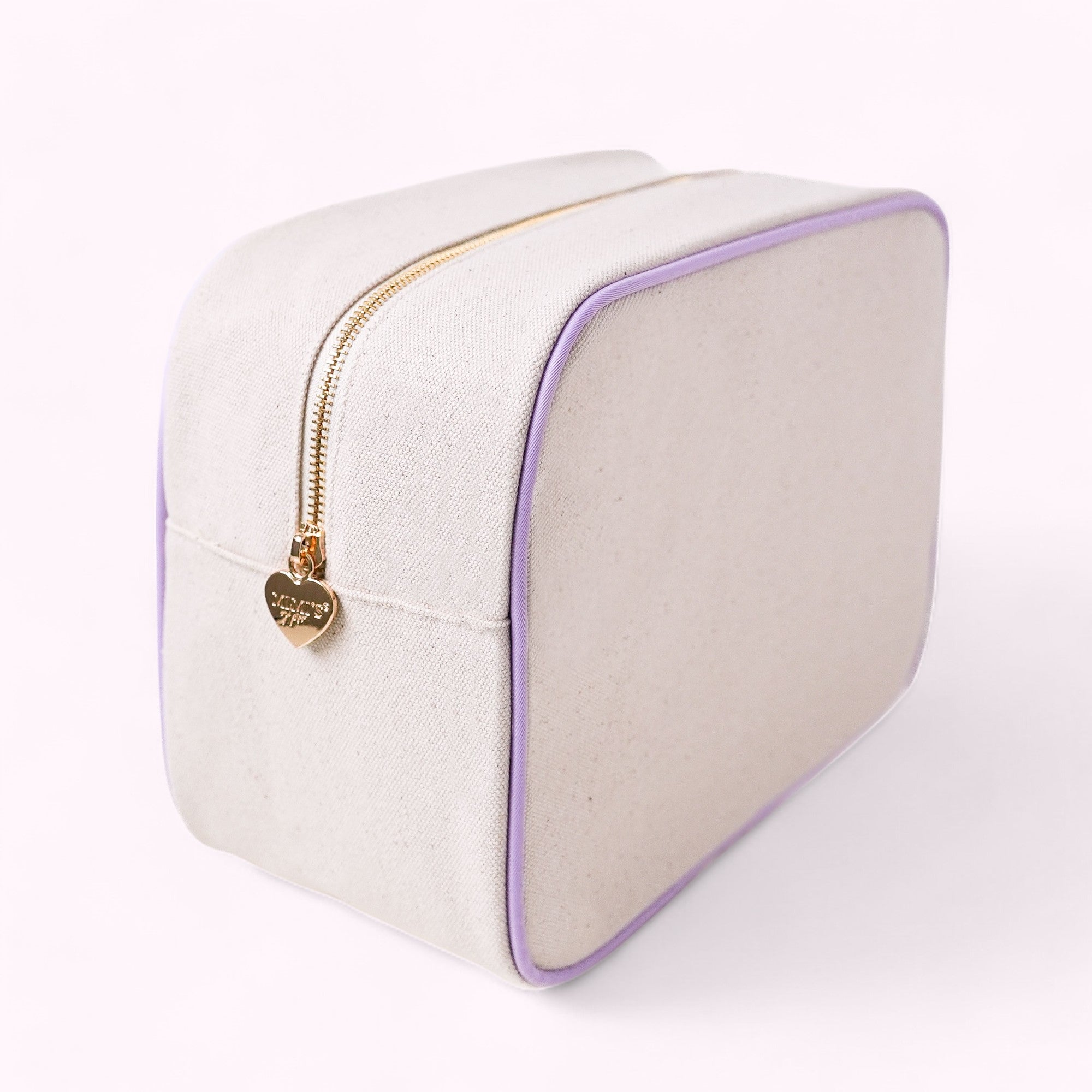 Ava Canvas Kulturtasche Flieder