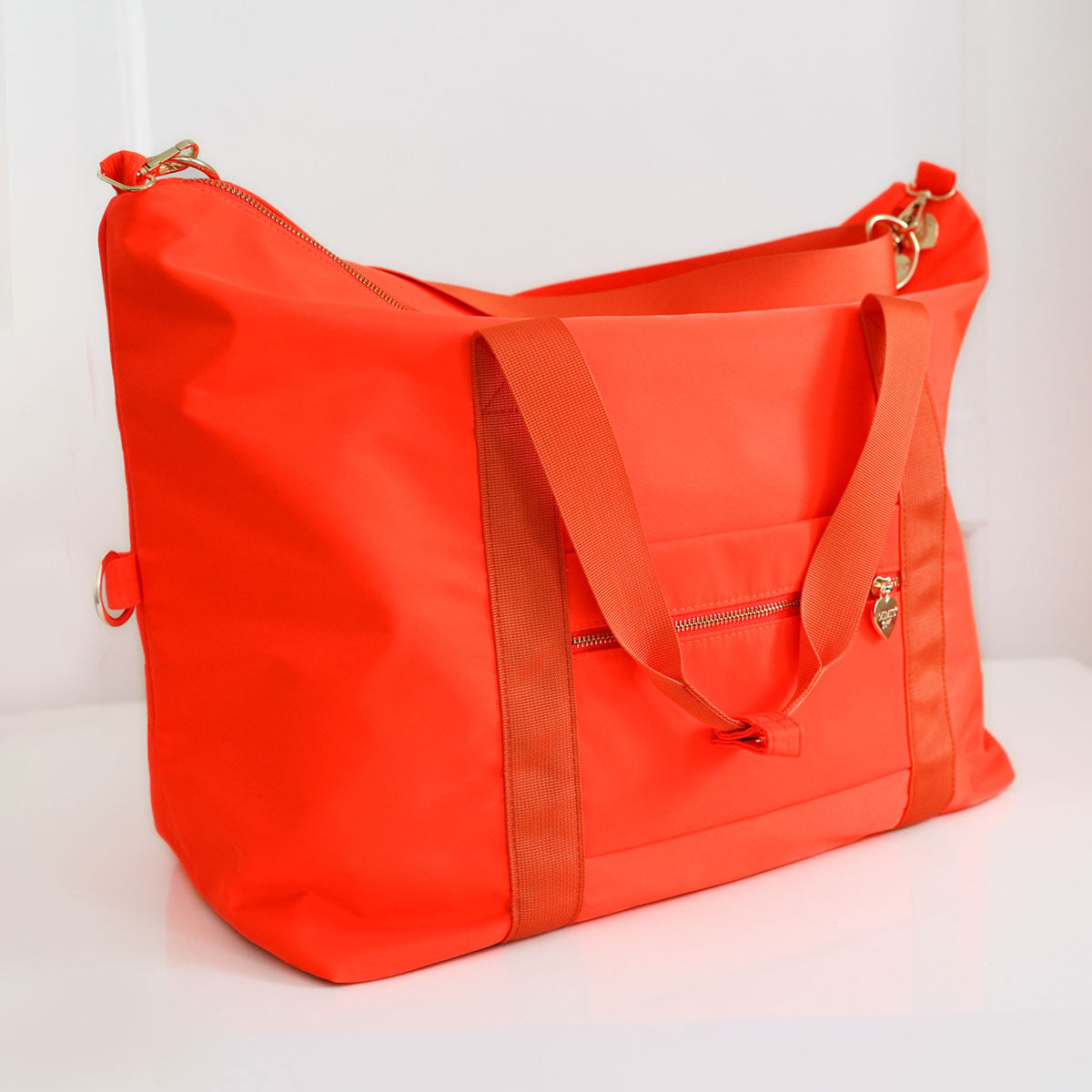Fanny Weekender Bag Neon Orange