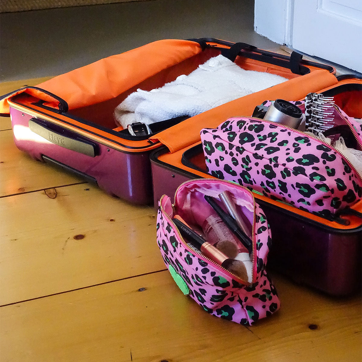 3er Taschen-Set Nr. 1 Pink Leo