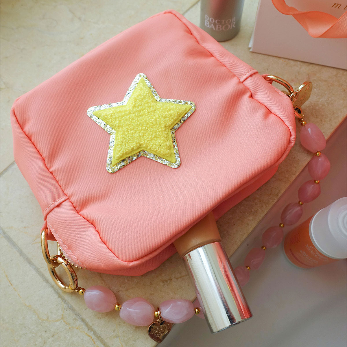 Glitzer Sticker Stern Sunshine