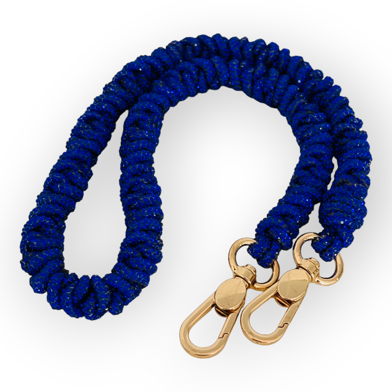 Glitzer Strap Royal Blau