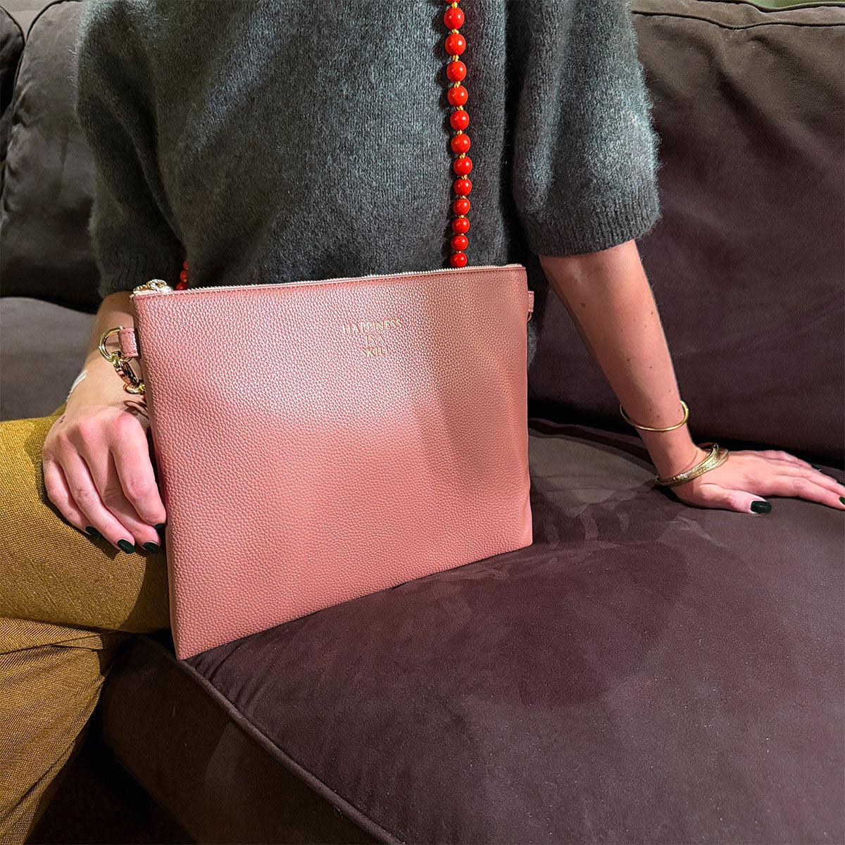 Stella Clutch Taupe