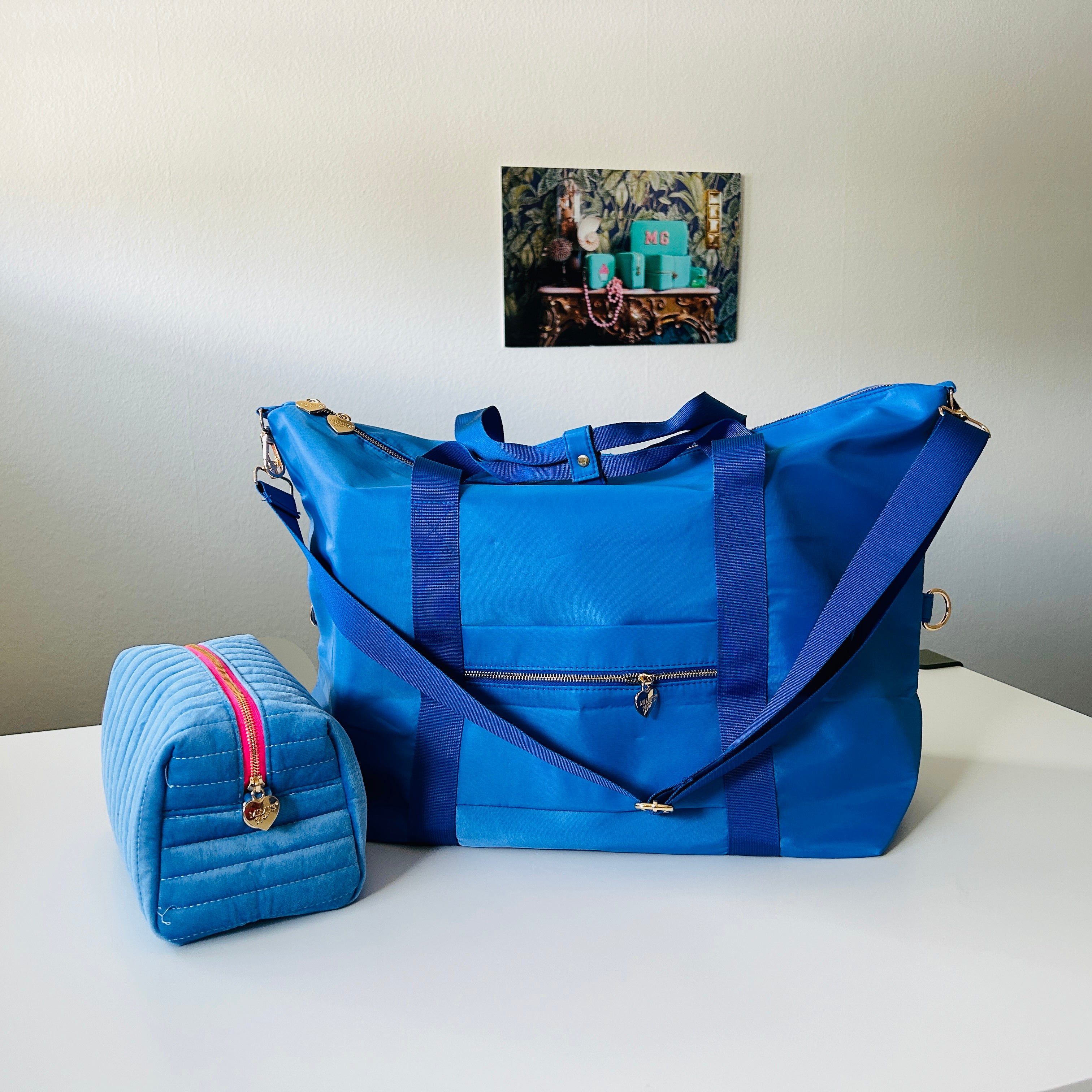 Fanny Weekender Bag Ibiza Blau