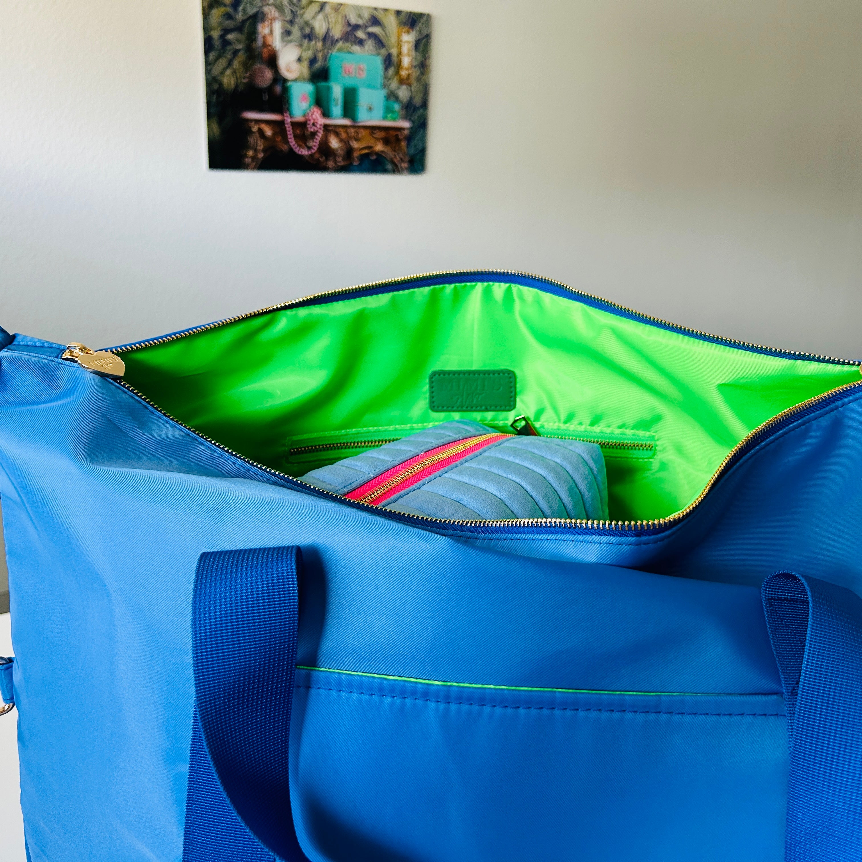 Fanny Weekender Bag Ibiza Blau