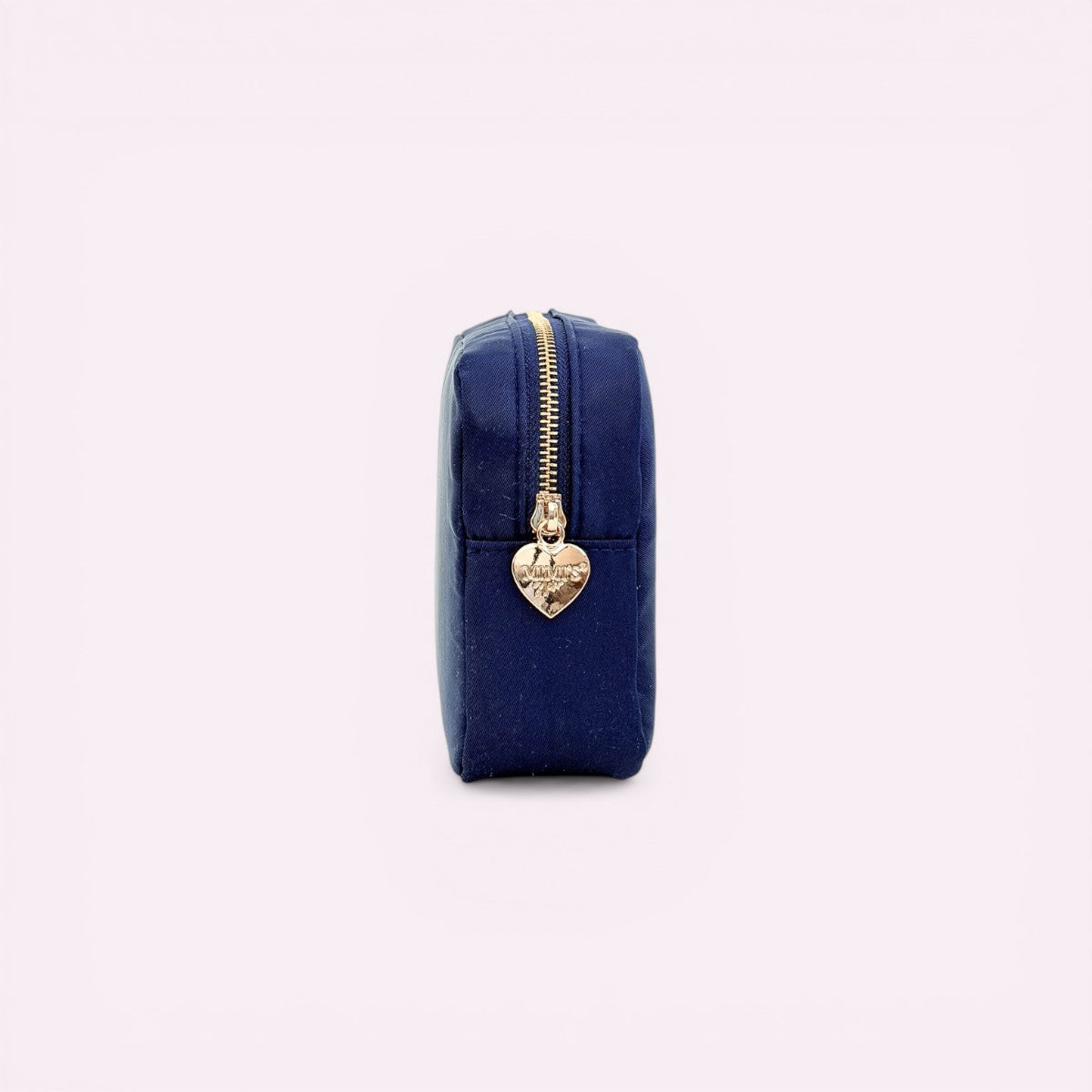 Handbestickte Pouch Tennis Navy
