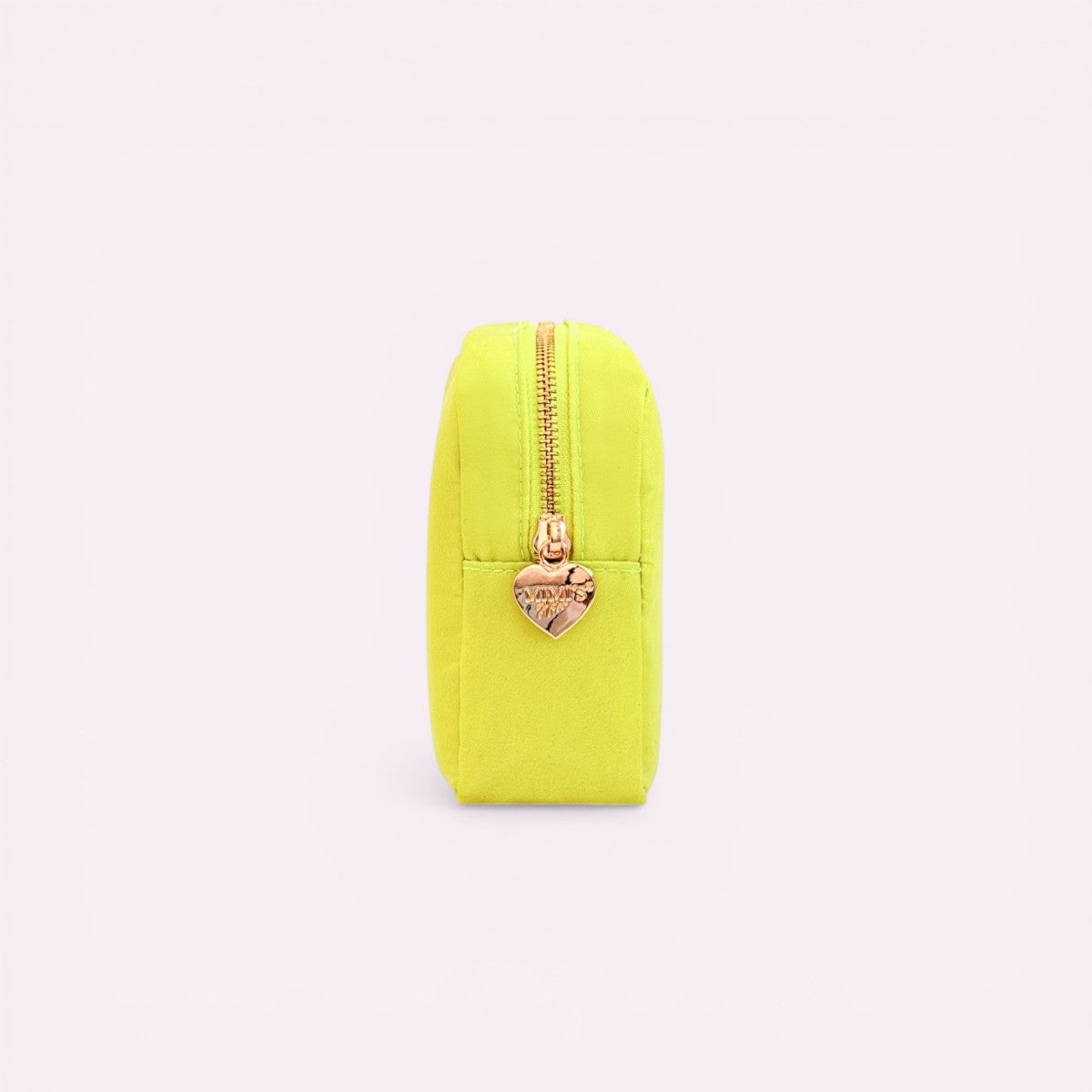 Handbestickte Pouch Les Sardines Lime