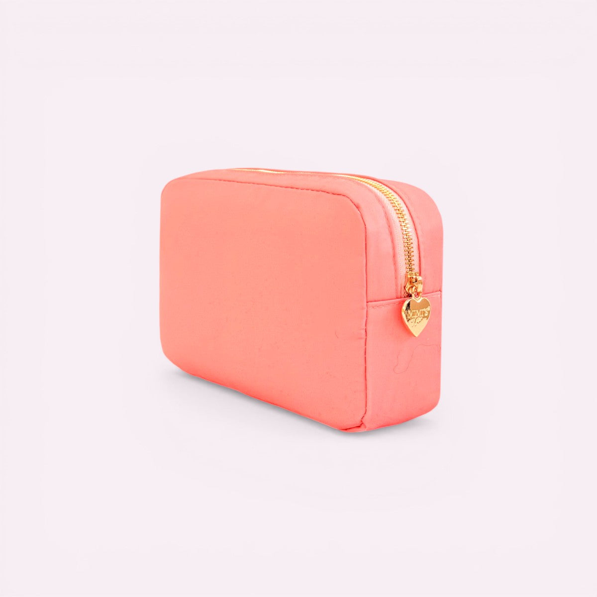 Handbestickte Pouch Cin Cin Peach