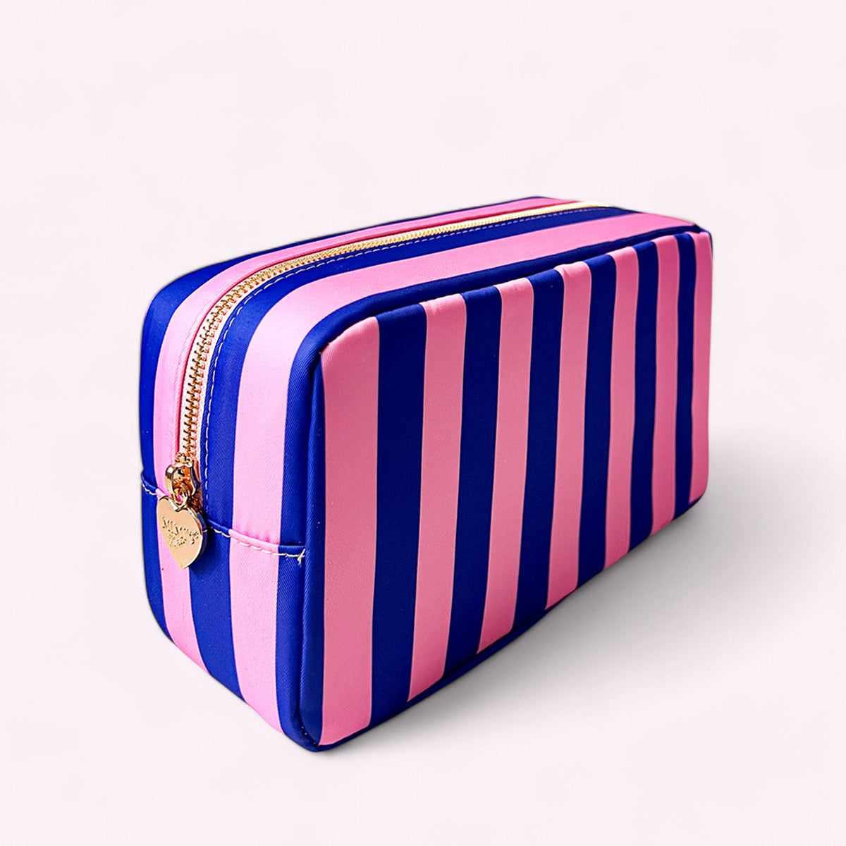 Romy Kosmetiktasche L Stripes Violet Royal