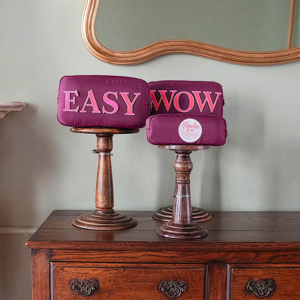 Suki Mäppchen Burgundy