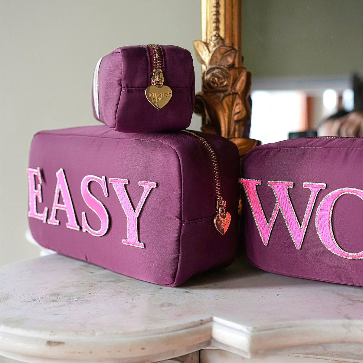 Romy Kosmetiktasche Burgundy