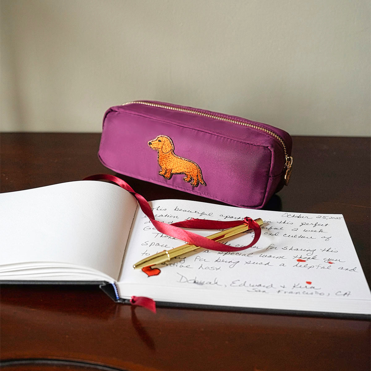 Suki Mäppchen Burgundy