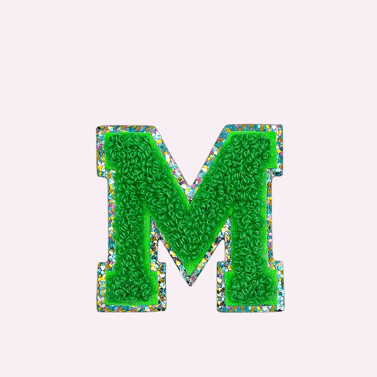 Glitzer Buchstaben Farn Candy Glitter