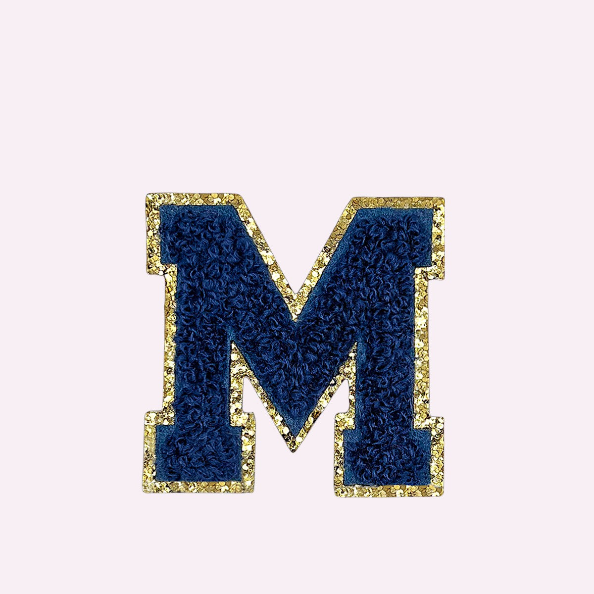 Glitzer Buchstaben Navy