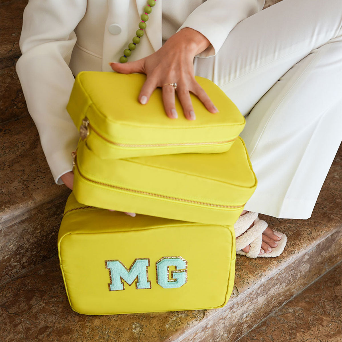 Glitzer Buchstaben Mint