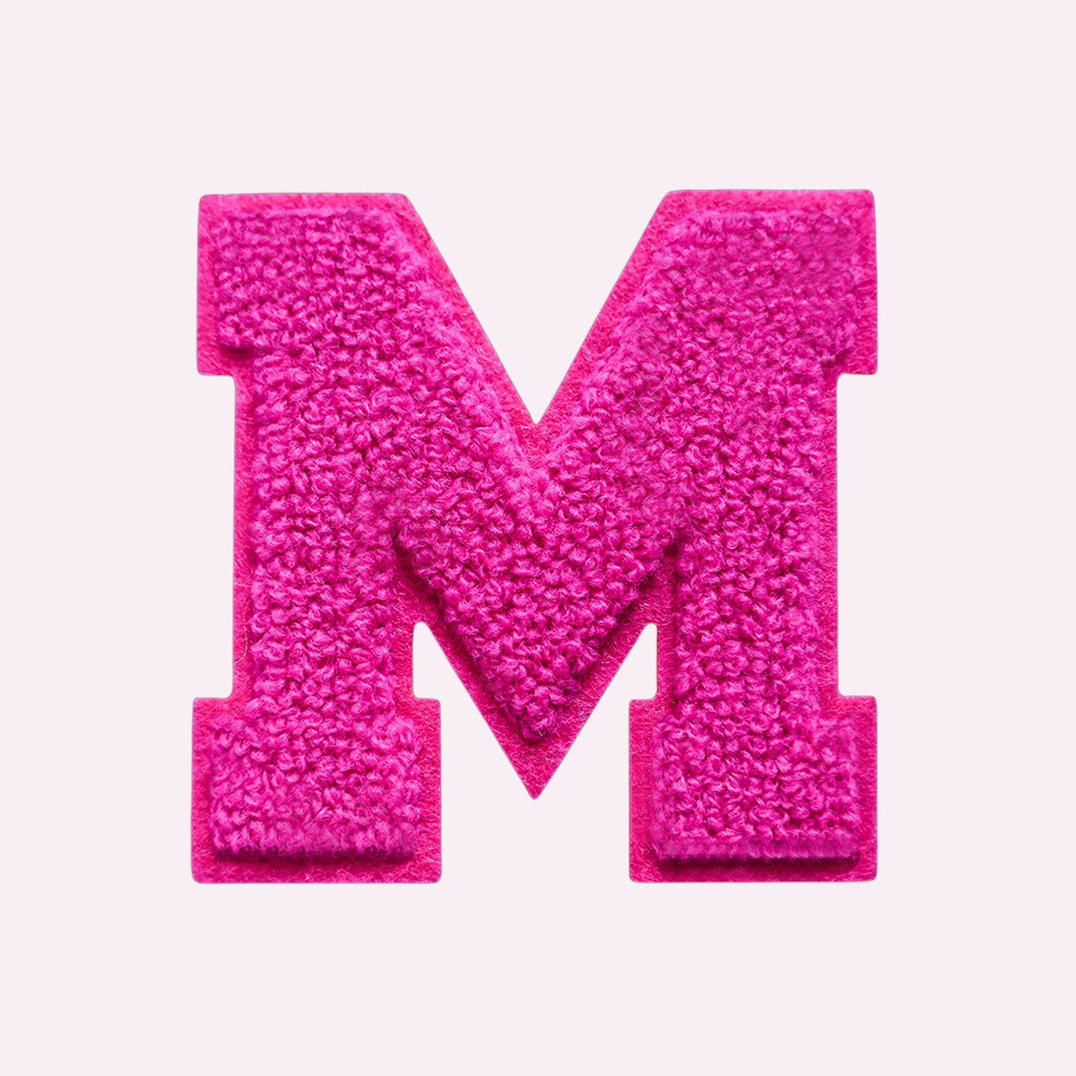 No Glitzer Buchstaben Hot Pink