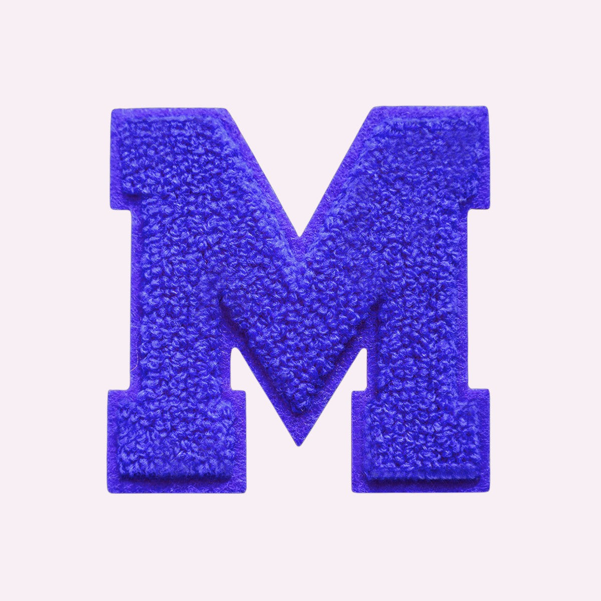 No Glitzer Buchstaben Royal Blau