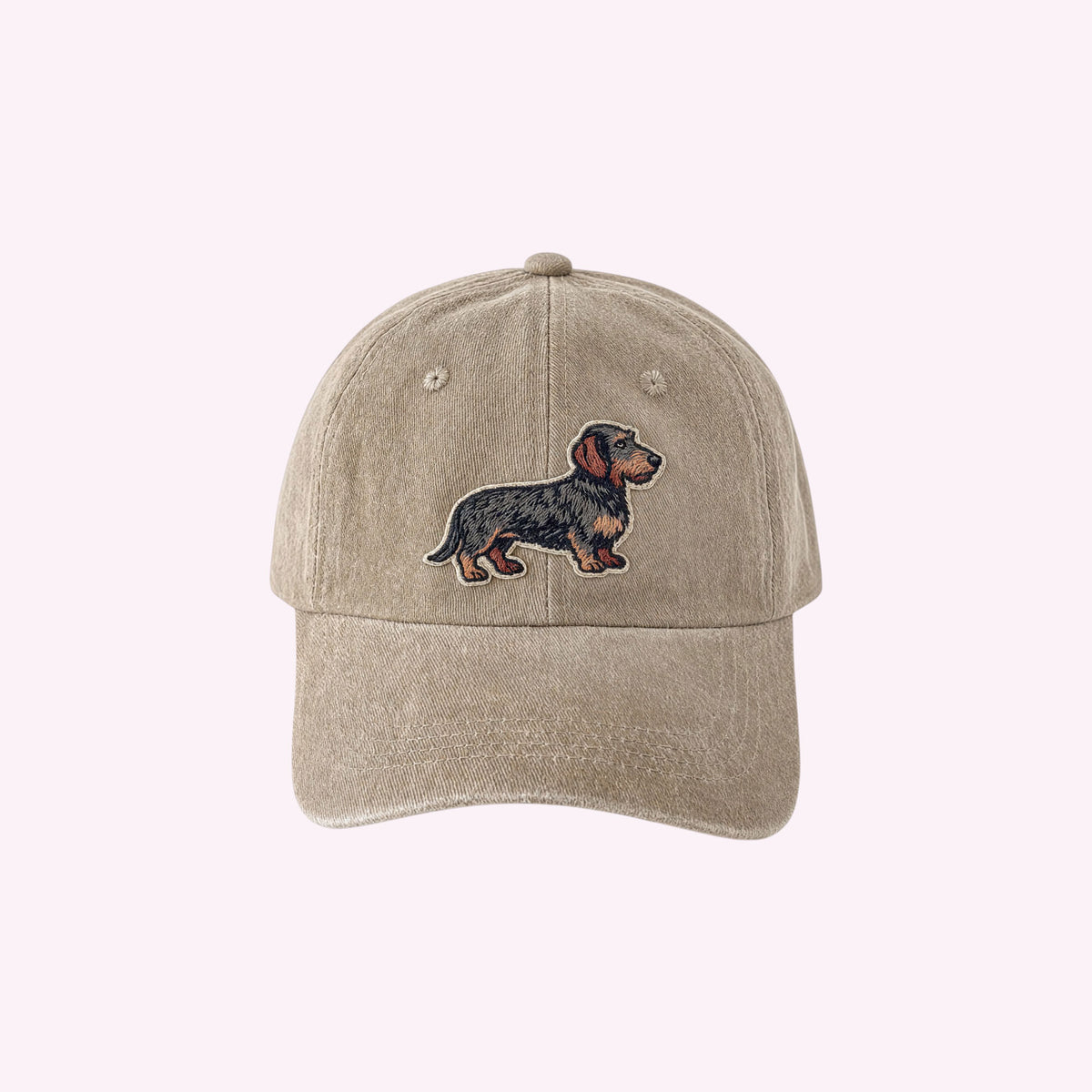 Dackel Cap Vintage Beige