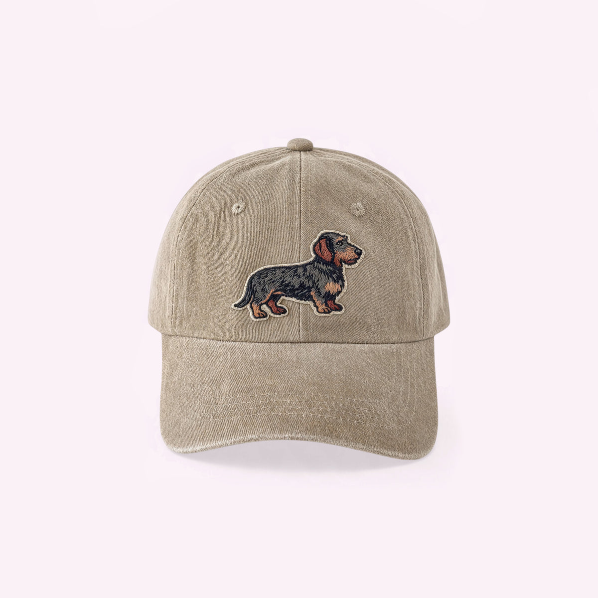 Dackel Cap Vintage Beige