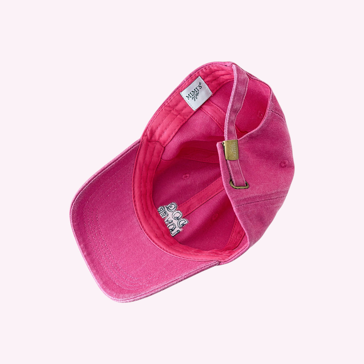 Dog Lover Cap Vintage Pink