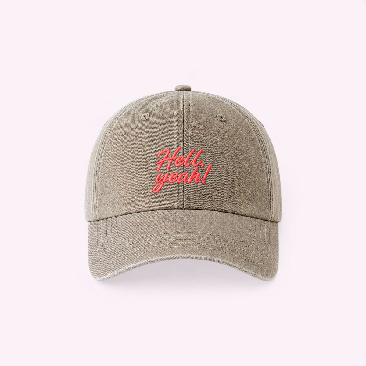 Hell Yeah Cap Vintage Beige