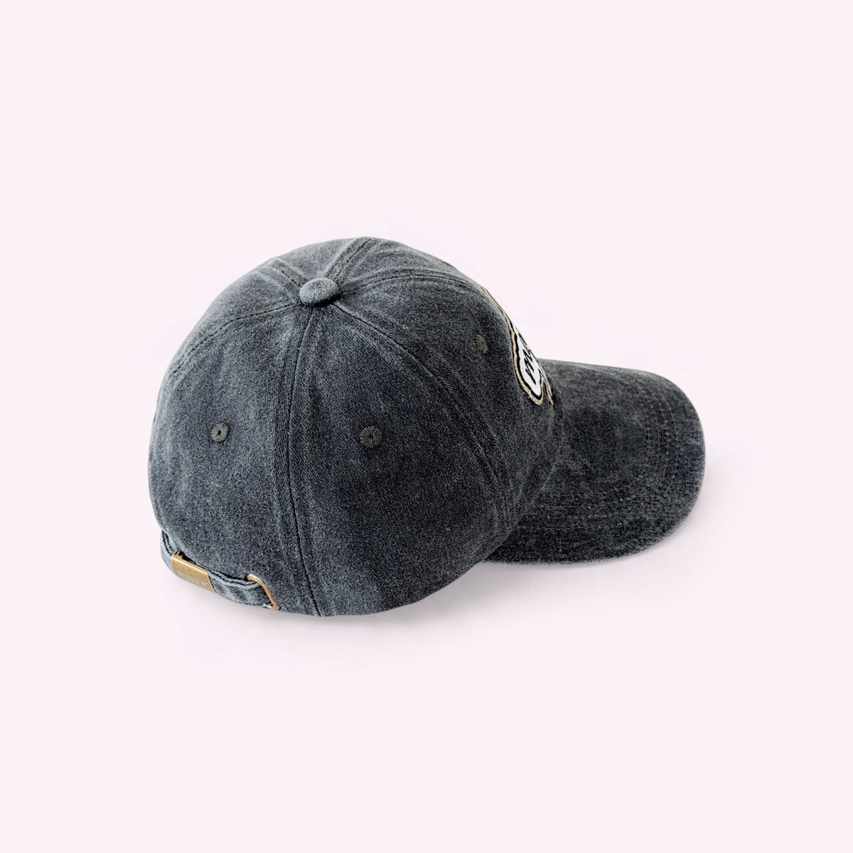 Maybe Later Cap Vintage Black