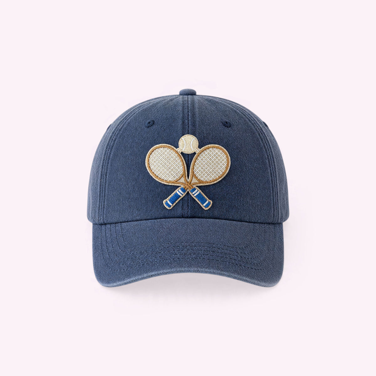Tennis Cap Vintage Navy