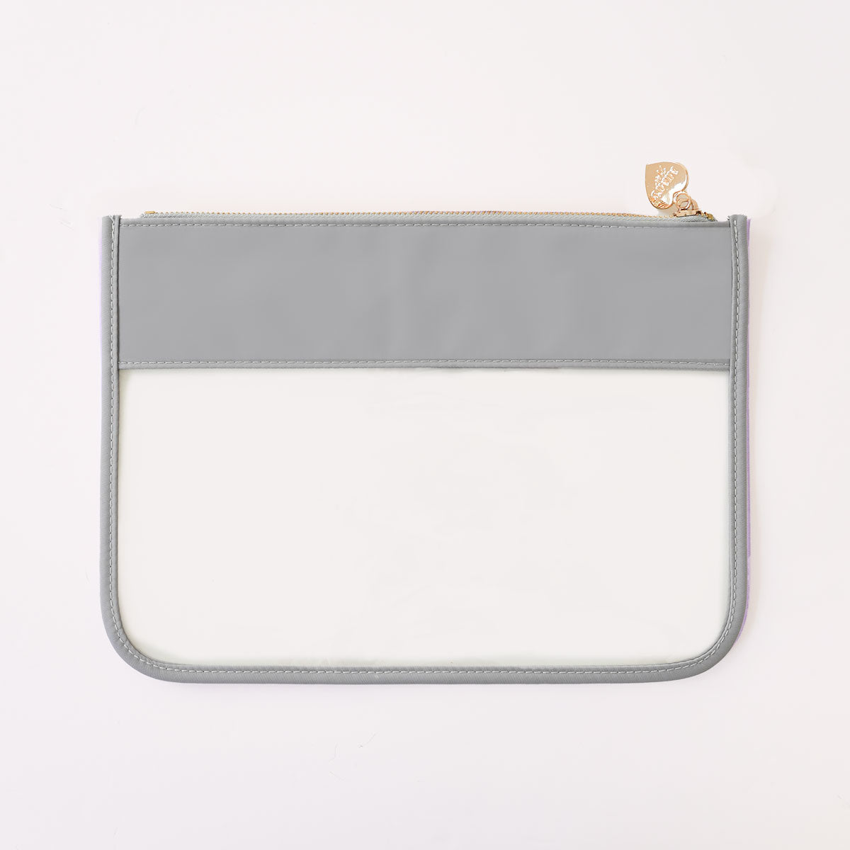 Cora Organizer Beutel transparent Pebble Grau