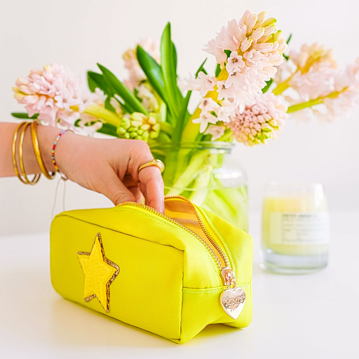 2er Taschen-Set Nr. 3 Lime Gelb