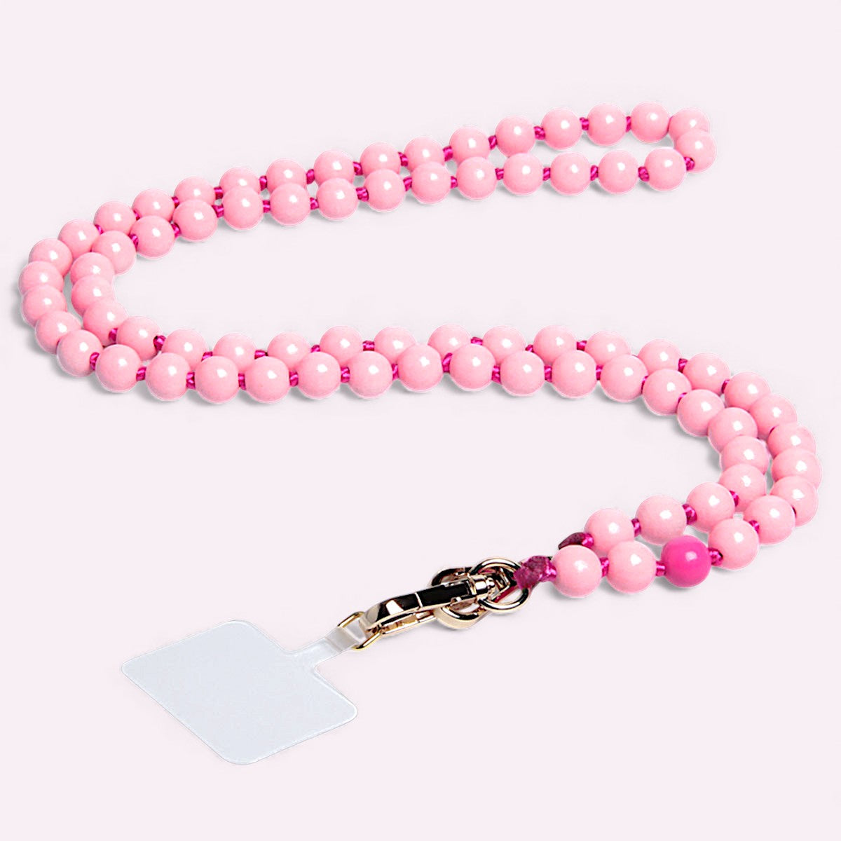 Handykette Holzperlen Flamingo