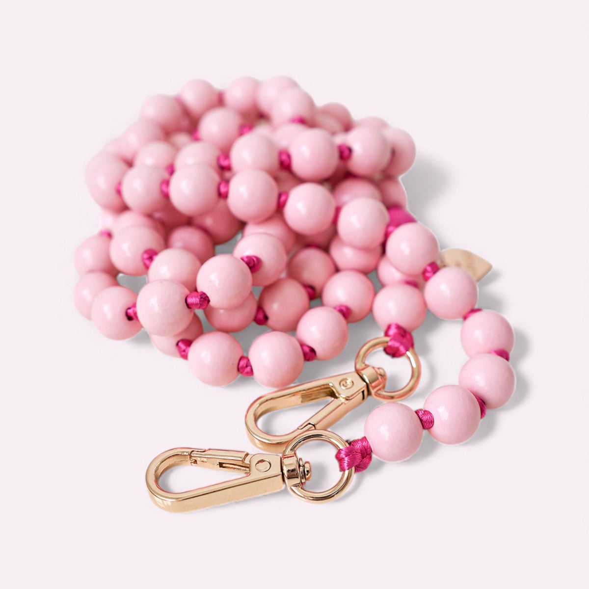 Handykette Holzperlen Flamingo