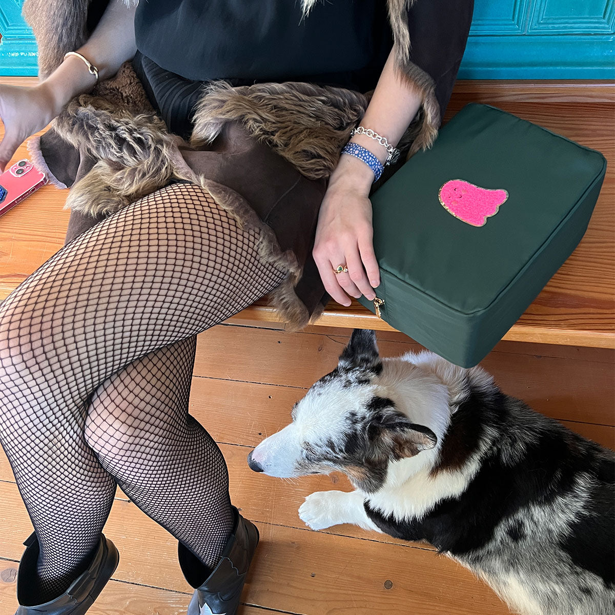 Glitzer Sticker Gespenst Bubblegum