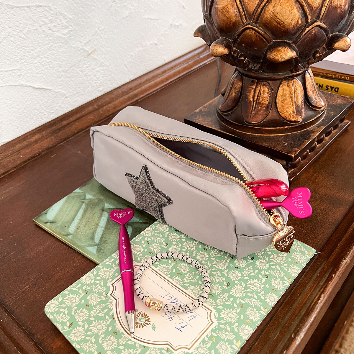 Suki Mäppchen Pebble Grau