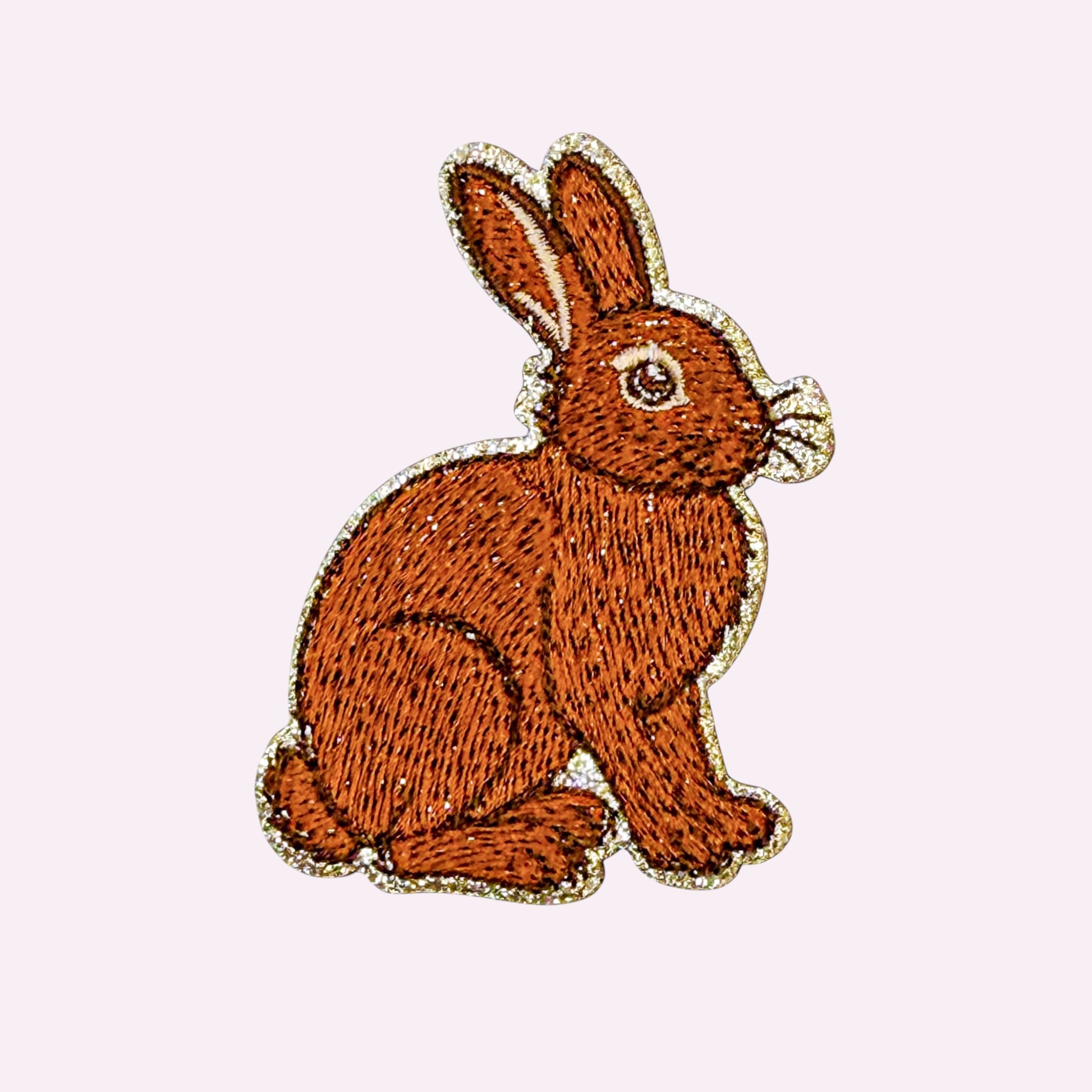 Glitzer Sticker Hase