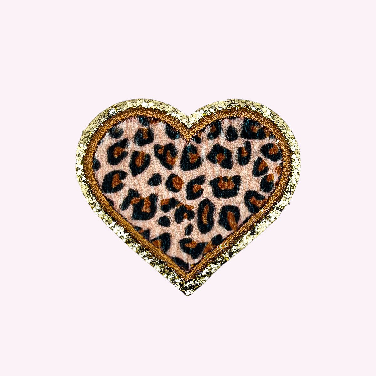 Glitzer Sticker Herz