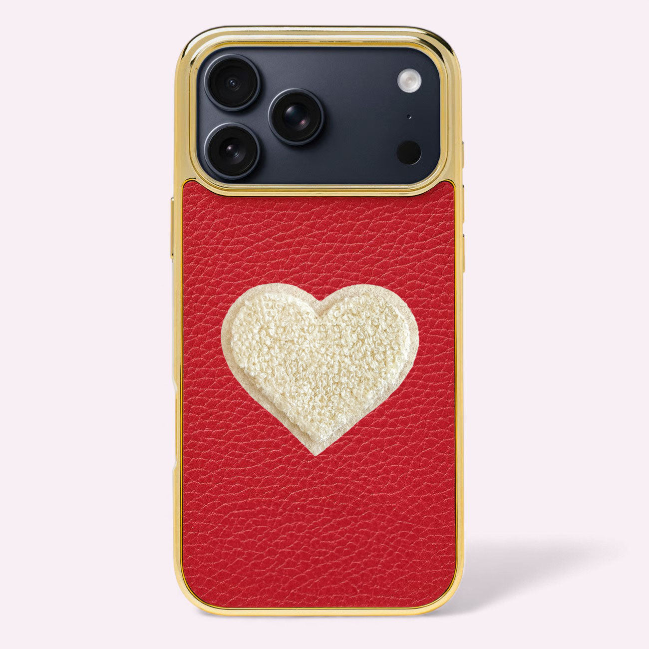 NO Glitz Herz Sticker Creme