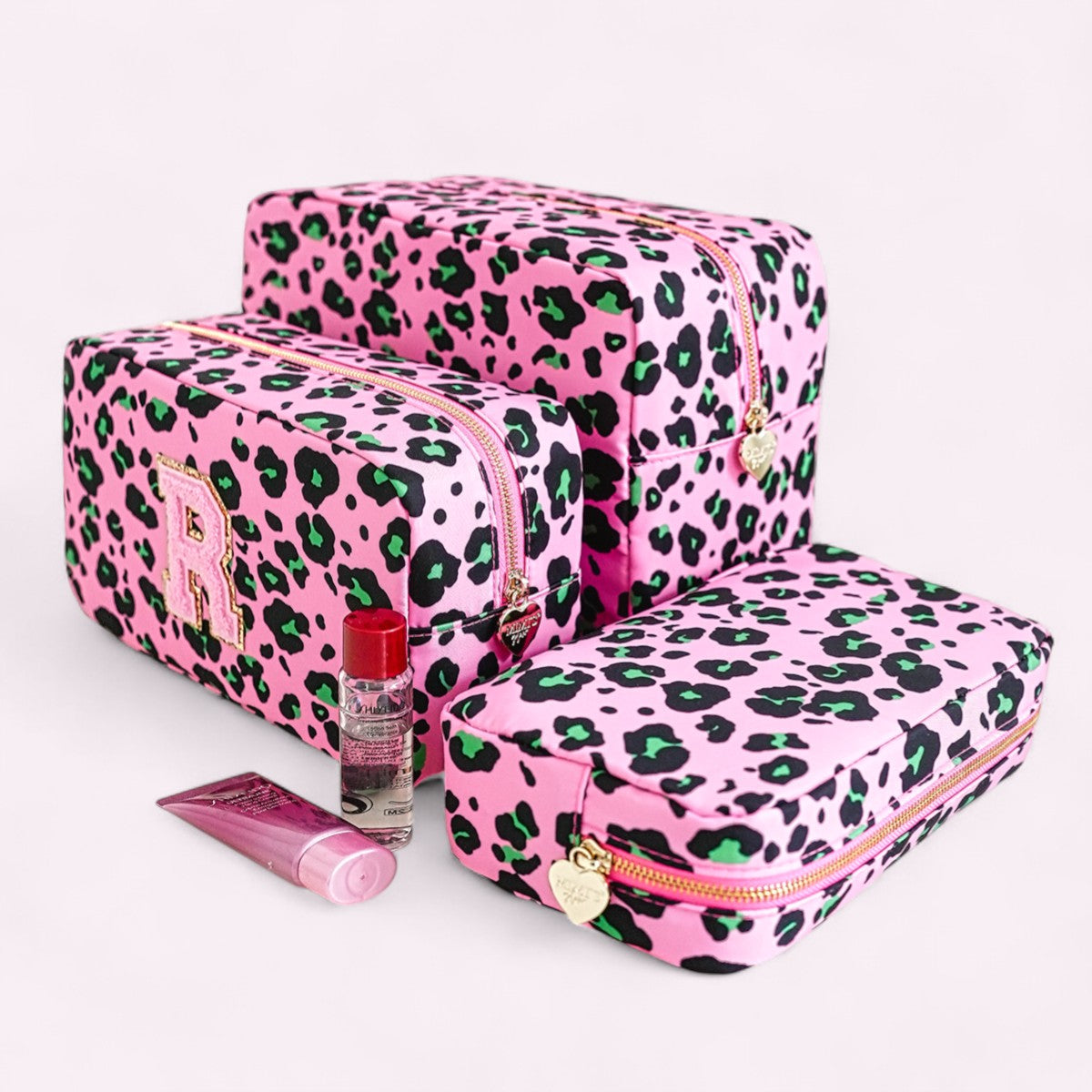 3er Taschen-Set Nr. 1 Pink Leo