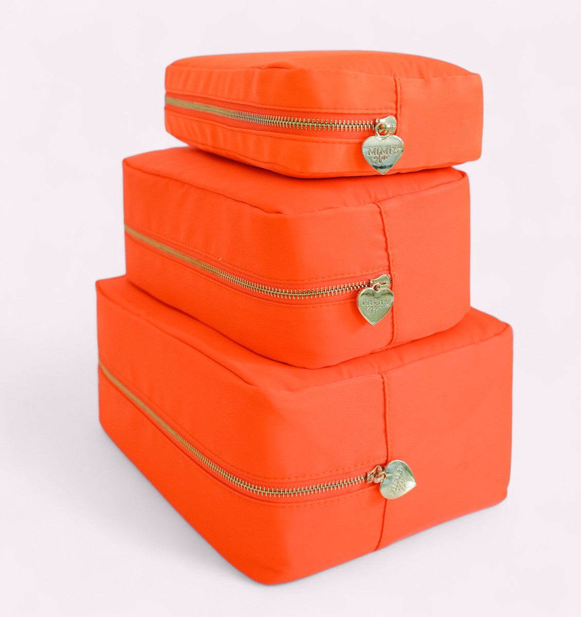 3er Taschenset Nr. 1 Neon Orange