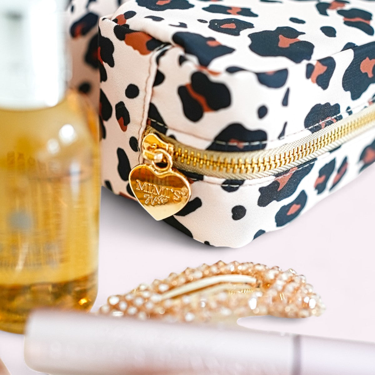 3er Taschen-Set Nr. 2 Beige Leo