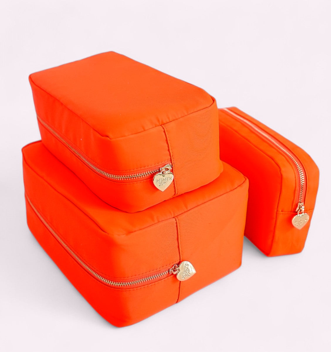 3er Taschenset Nr. 1 Neon Orange
