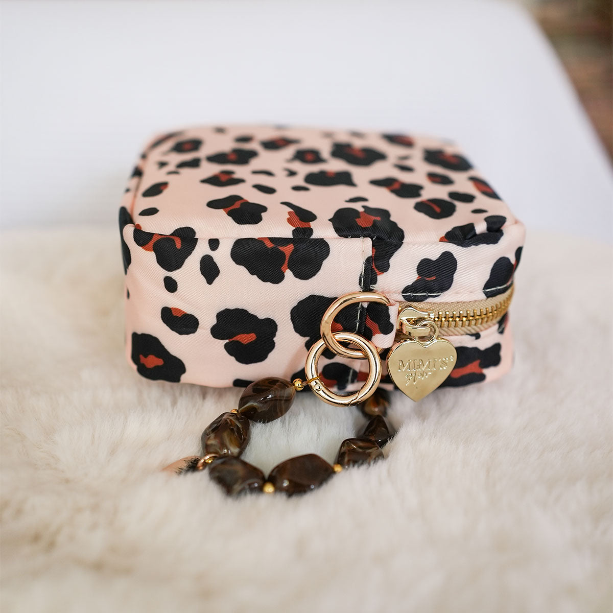 Lily Mini Tasche Leo Beige