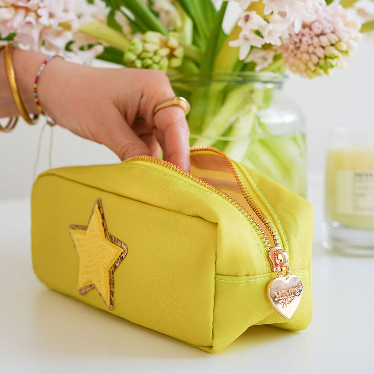 Suki Mäppchen Lime Gelb