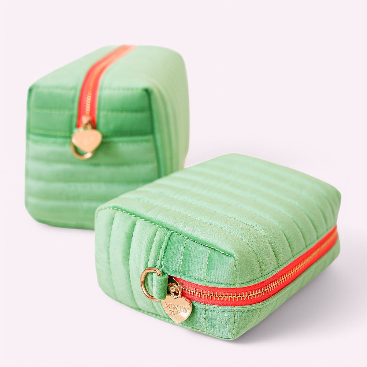 Lucia Samt Tasche Apfelgrün