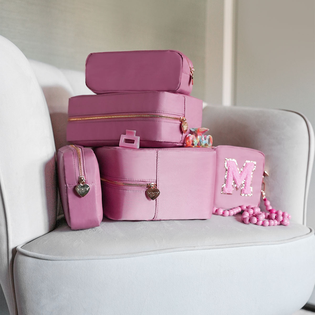 Belle Make-Up Tasche Malve