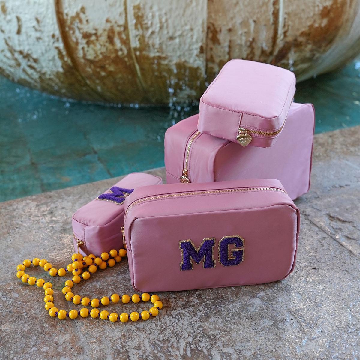 Belle Make-Up Tasche Malve